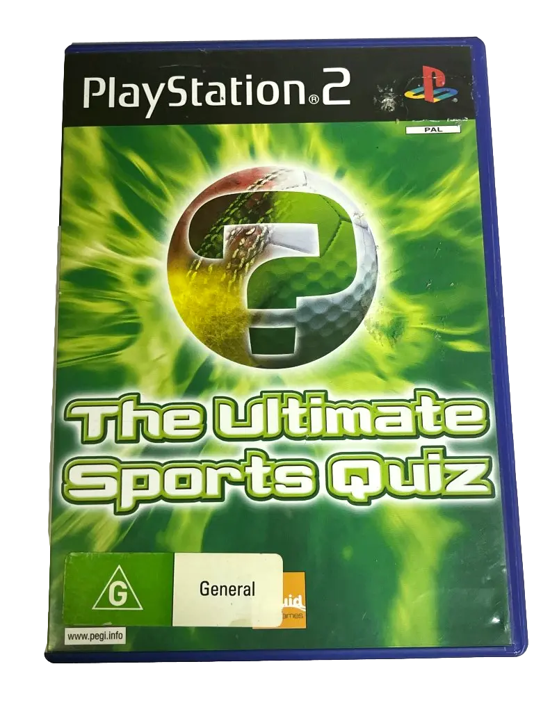 The Ultimate Sports Quiz Ps2 Pal *Sealed* 1