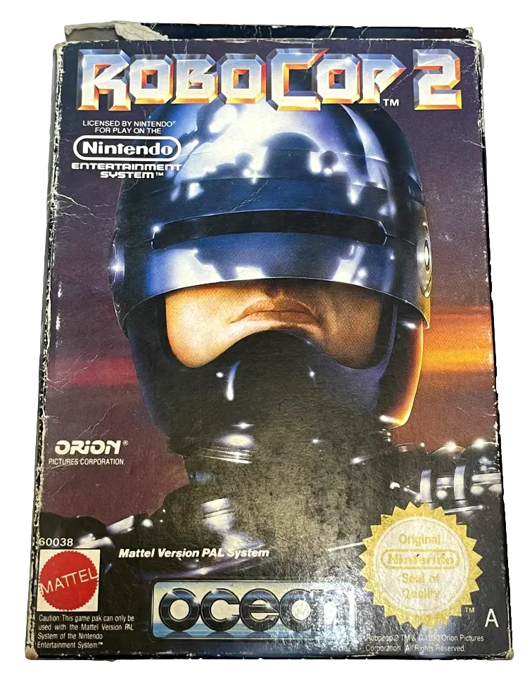 Robocop 2 Nintendo Nes Boxed Pal *Complete* (Preowned) 1