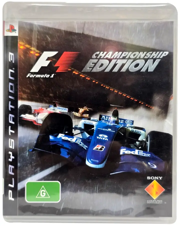 F1 Championship Edition Formula One Sony Ps3 (Preowned) 1