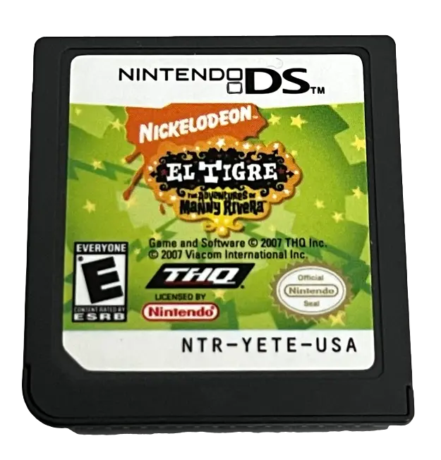 El Tigre The Adventures Of Manny Rivera Nintendo Ds 2Ds 3Ds Game *Cartridge Only (Preowned) 1