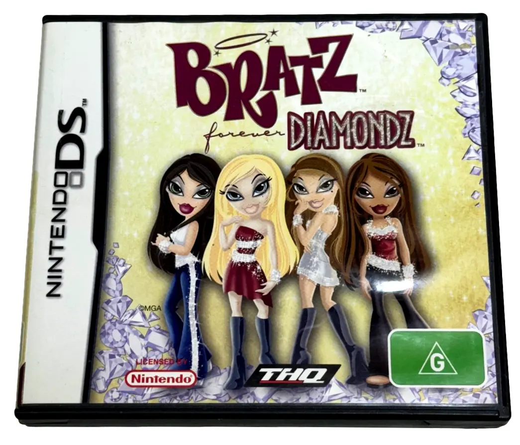 Bratz Forever Diamondz Nintendo Ds 2Ds 3Ds Game *Complete* (Preowned) 1