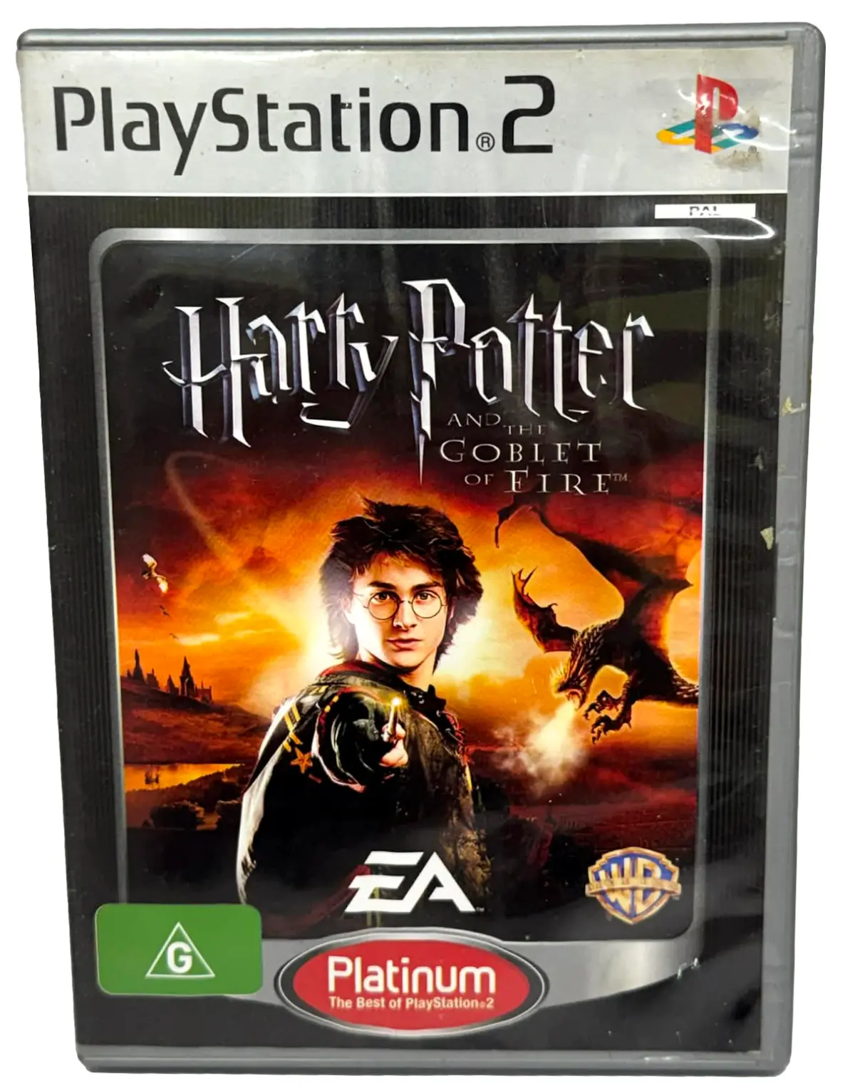 Harry Potter And The Goblet Of Fire Ps2 Pal *Complete* Platinum 1