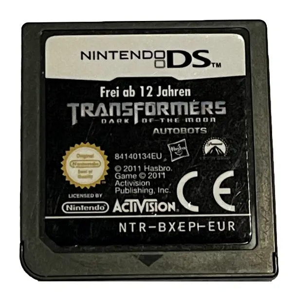 Transformers Dark Of The Moon Autobots Nintendo Ds 2Ds 3Ds Game *Cartridge Only* (Preowned) 1