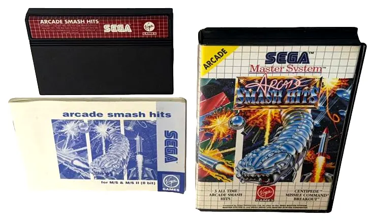 Arcade Smash Hits Sega Master System *Complete* #2 (Preowned) 1