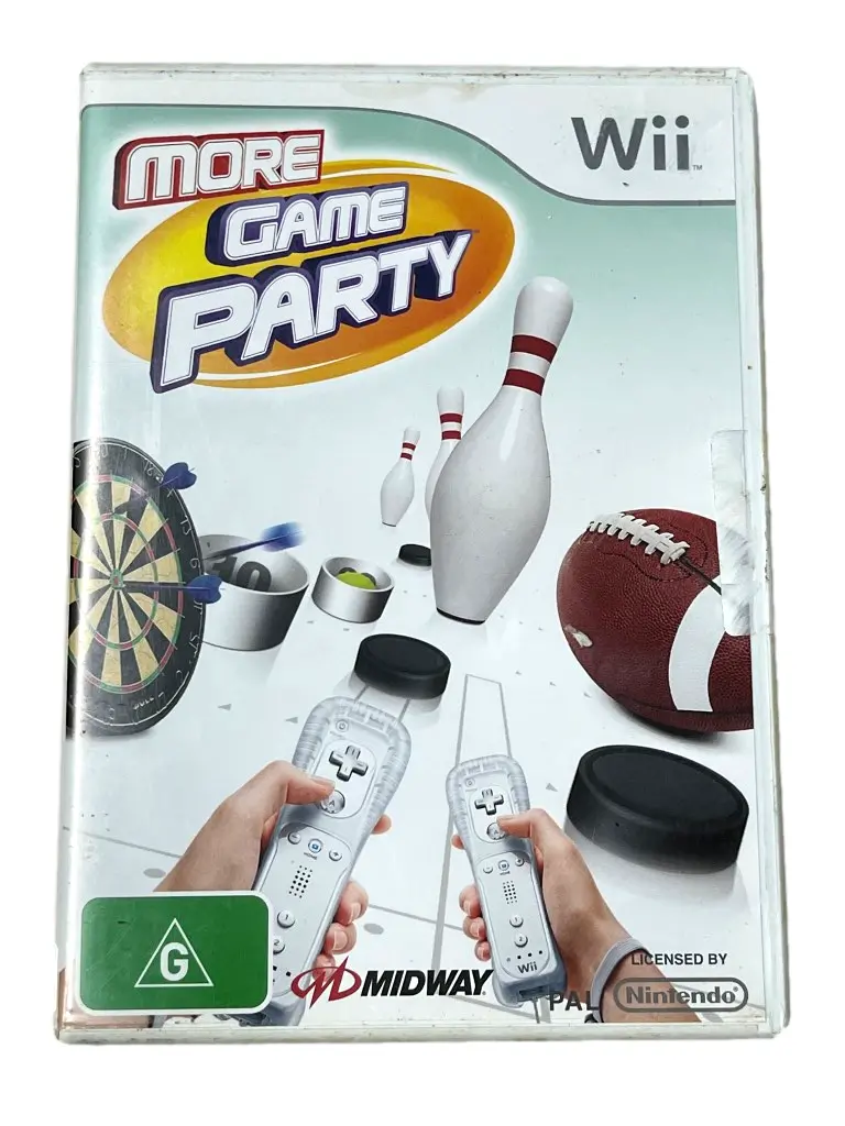 More Game Party Nintendo Wii Pal *Complete* (Preowned) 1