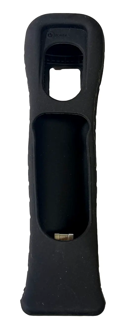 Genuine Nintendo Wii Black Motion Plus Attachment With Silicone Cover (Preowned) 1
