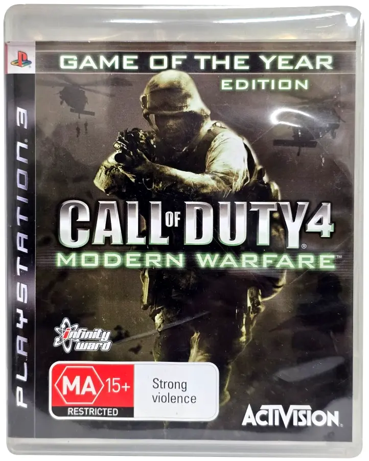 Call Of Duty 4 Modern Warfare Goty Ed. Sony Ps3 (Preowned) 1