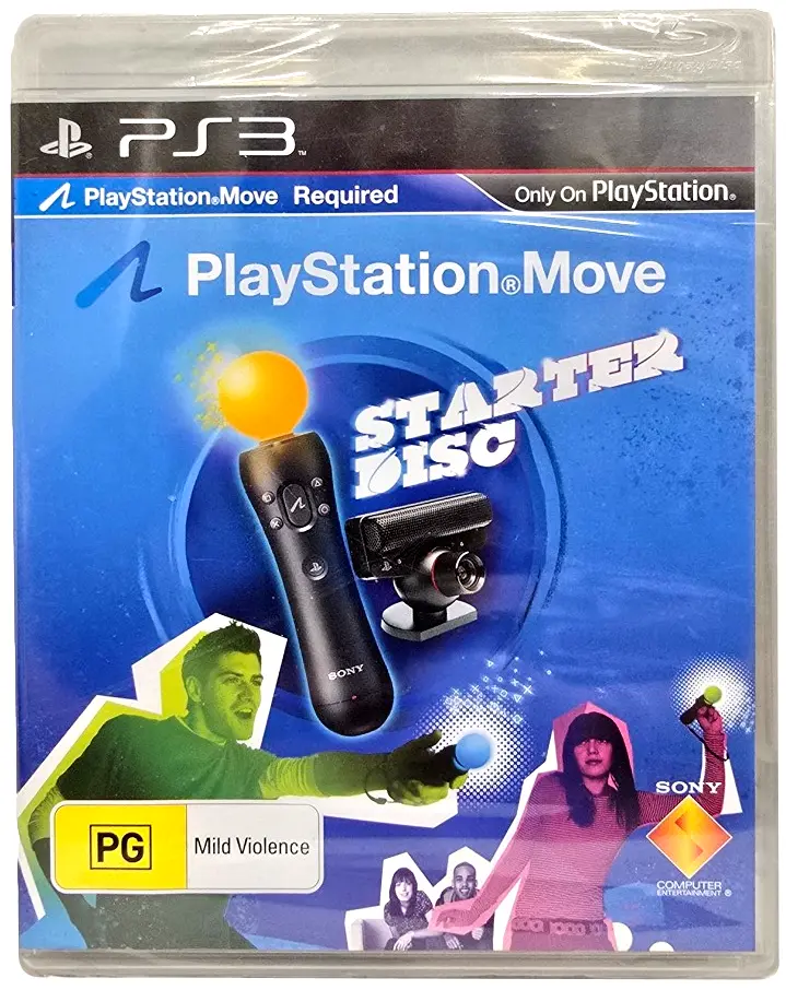 Playstation Move Starter Disc Playstation 3 *Sealed* Ps3 (Preowned) 1