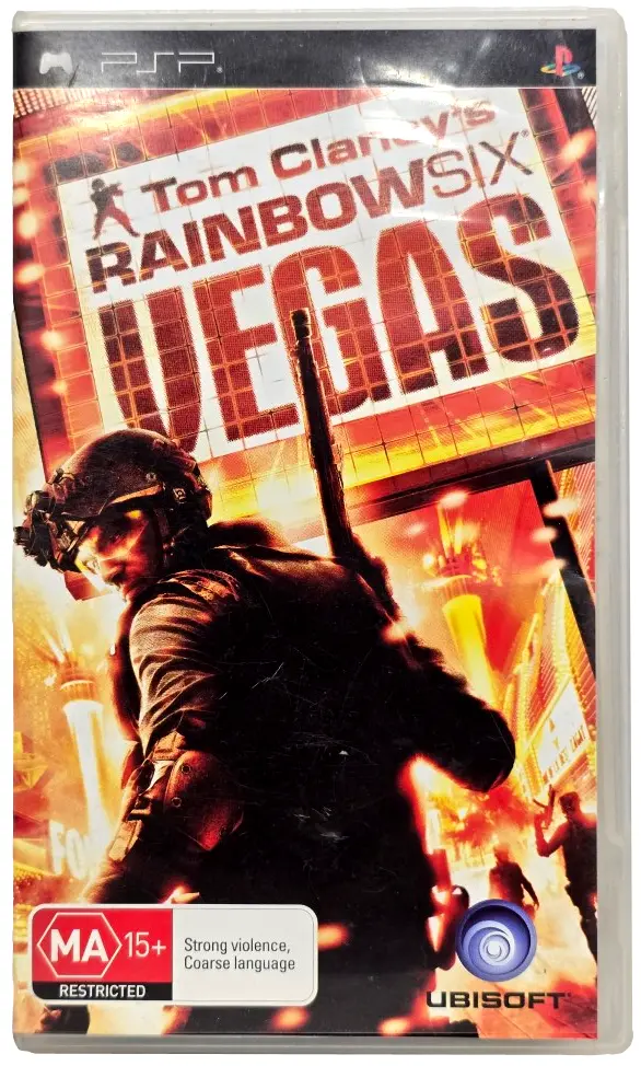 Tom Clancy's Rainbow Six Vegas Sony Psp Game (Preowned) 1