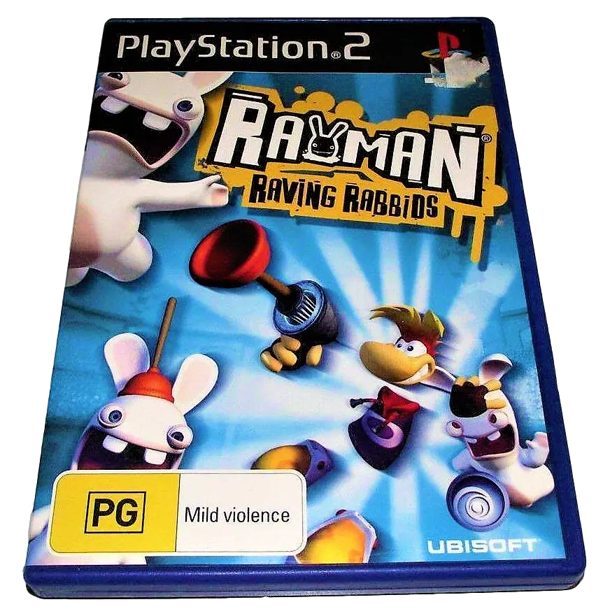 Rayman Raving Rabbids Ps2 Pal *No Manual* (Preowned) 1