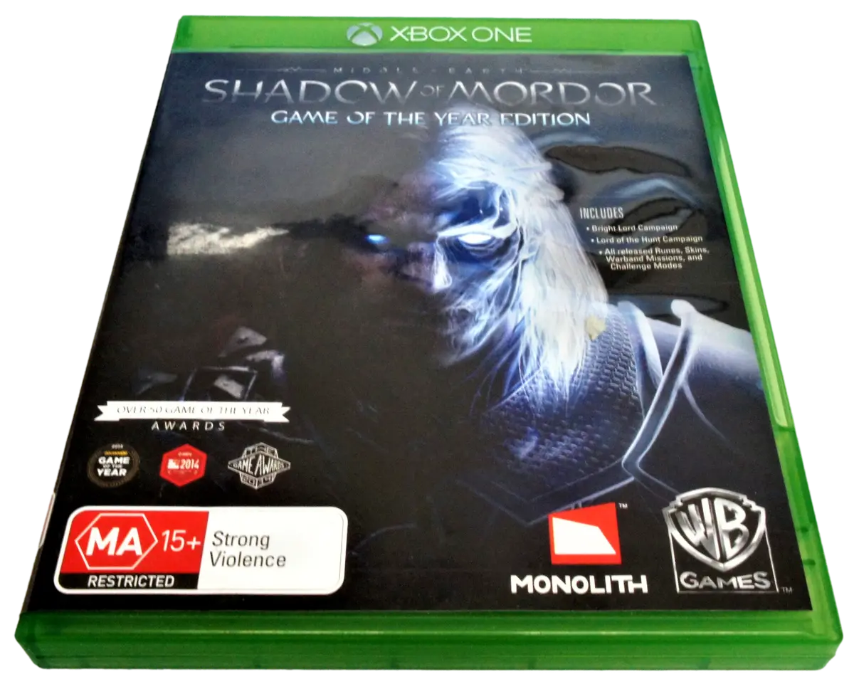 Shadow Of Morder Goty Microsoft Xbox One (Pre-Owned) 1