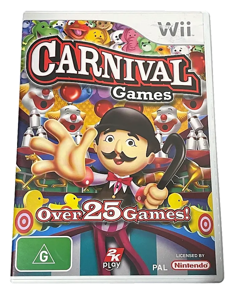 Carnival Games Nintendo Wii Pal *Complete* (Preowned) 1