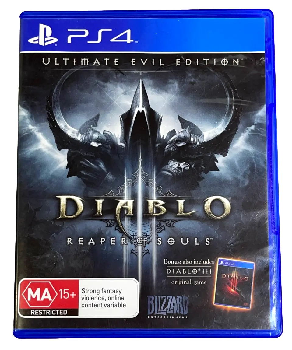 Diablo Iii Reaper Of Souls Ultimate Evil Edition Sony Ps4 Playstation 4 (Preowned) 1