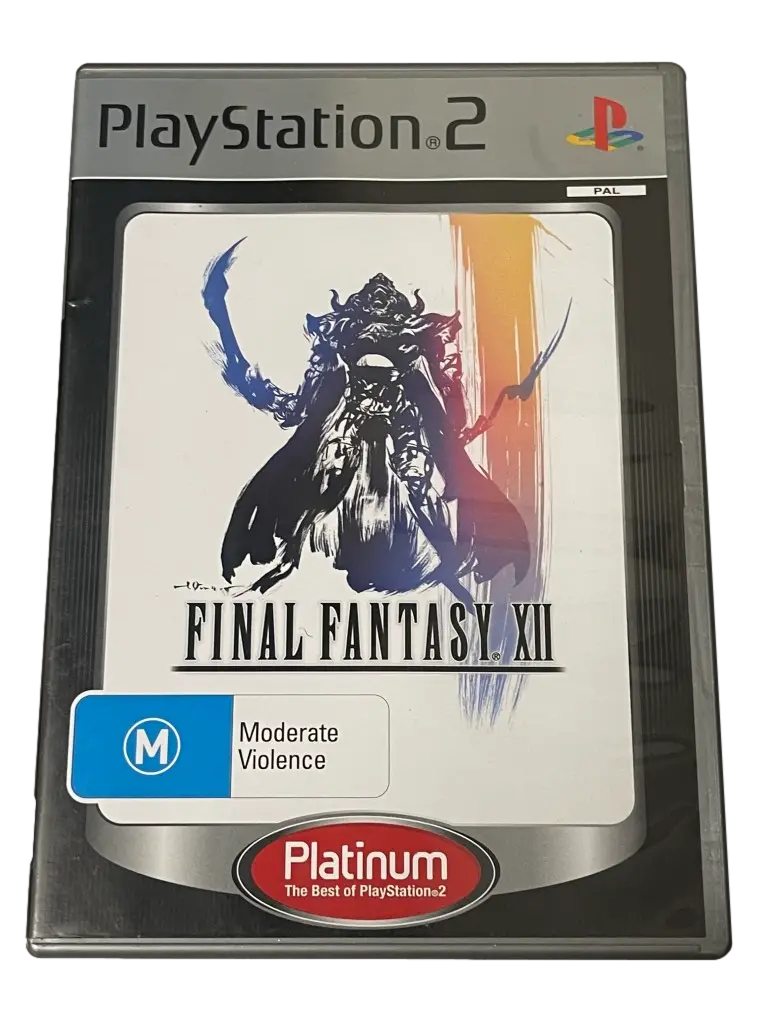 Final Fantasy Xii Ps2 (Platinum) Pal *Complete* (Preowned) 1
