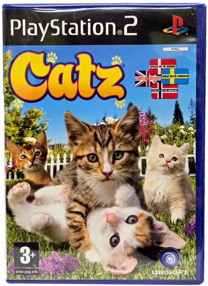 Catz Ps2 Pal *No Manual* Playstation 2 (Pre-Owned) 1