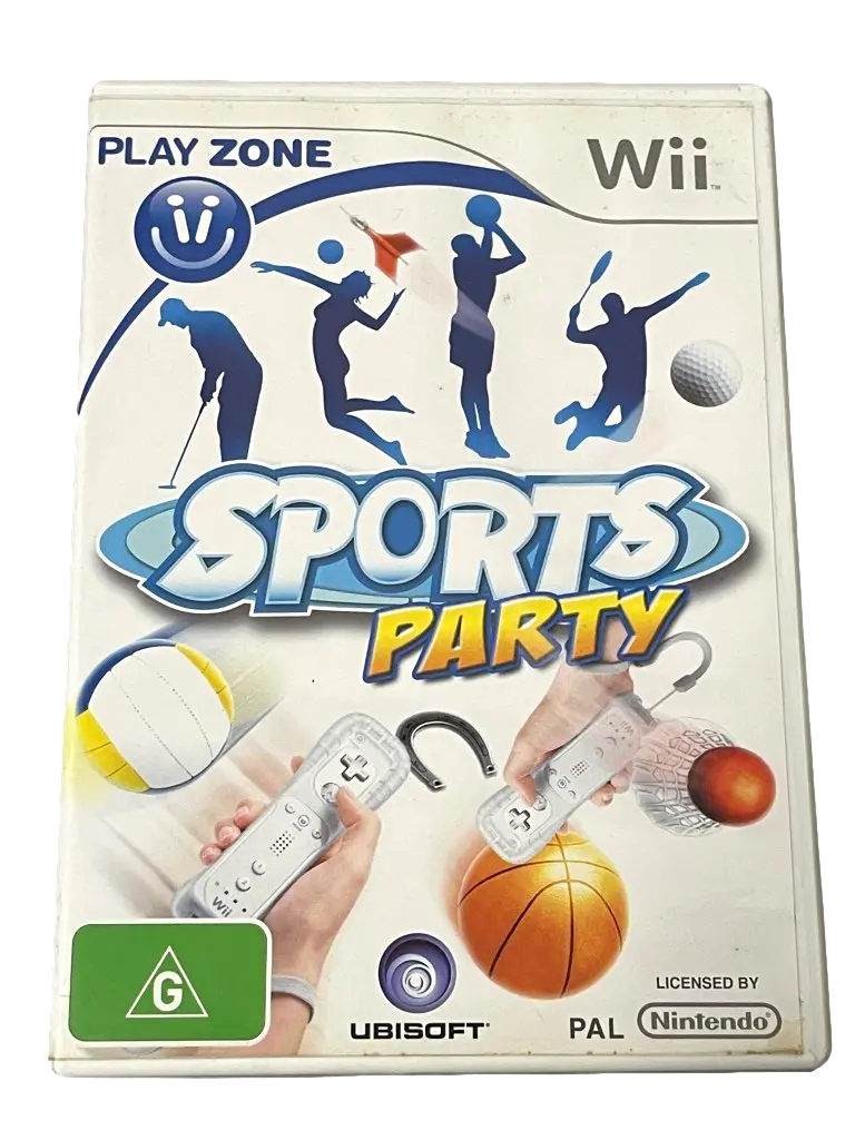 Sports Party Nintendo Wii Pal *Complete* (Pre-Owned) 1