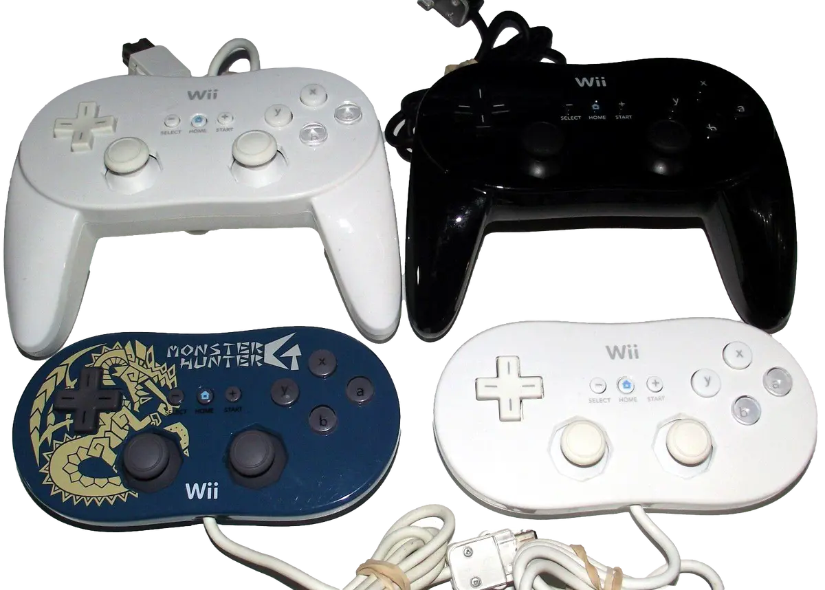Genuine Nintendo Wii Classic & Pro Controller Remote Selection Wii U Mini Snes (Preowned) 1