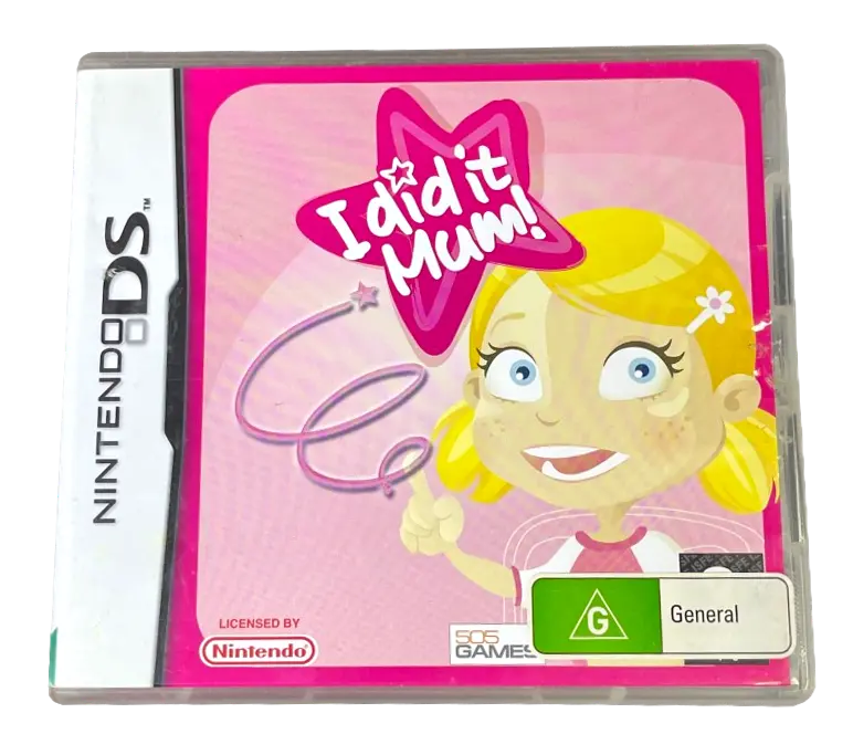 I Did It Mum Ds 2Ds 3Ds Game *Complete* Girl (Pre-Owned) 1