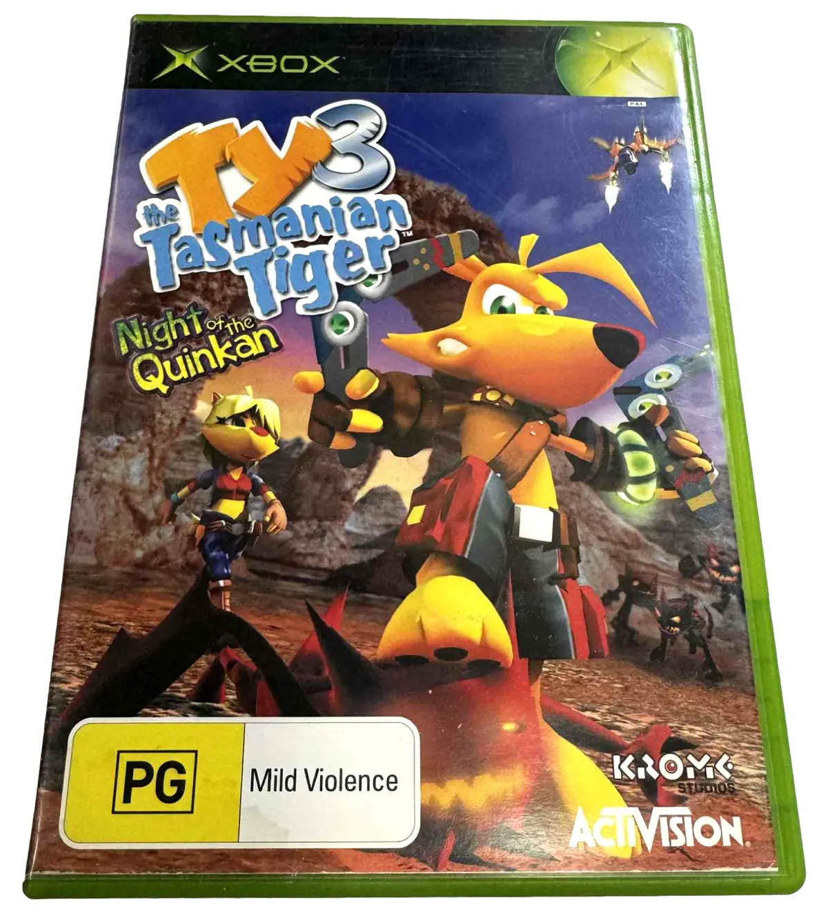 Ty 3 The Tasmanian Tiger Night Of The Quinkan Xbox Original Pal *Complete* (Preowned) 1