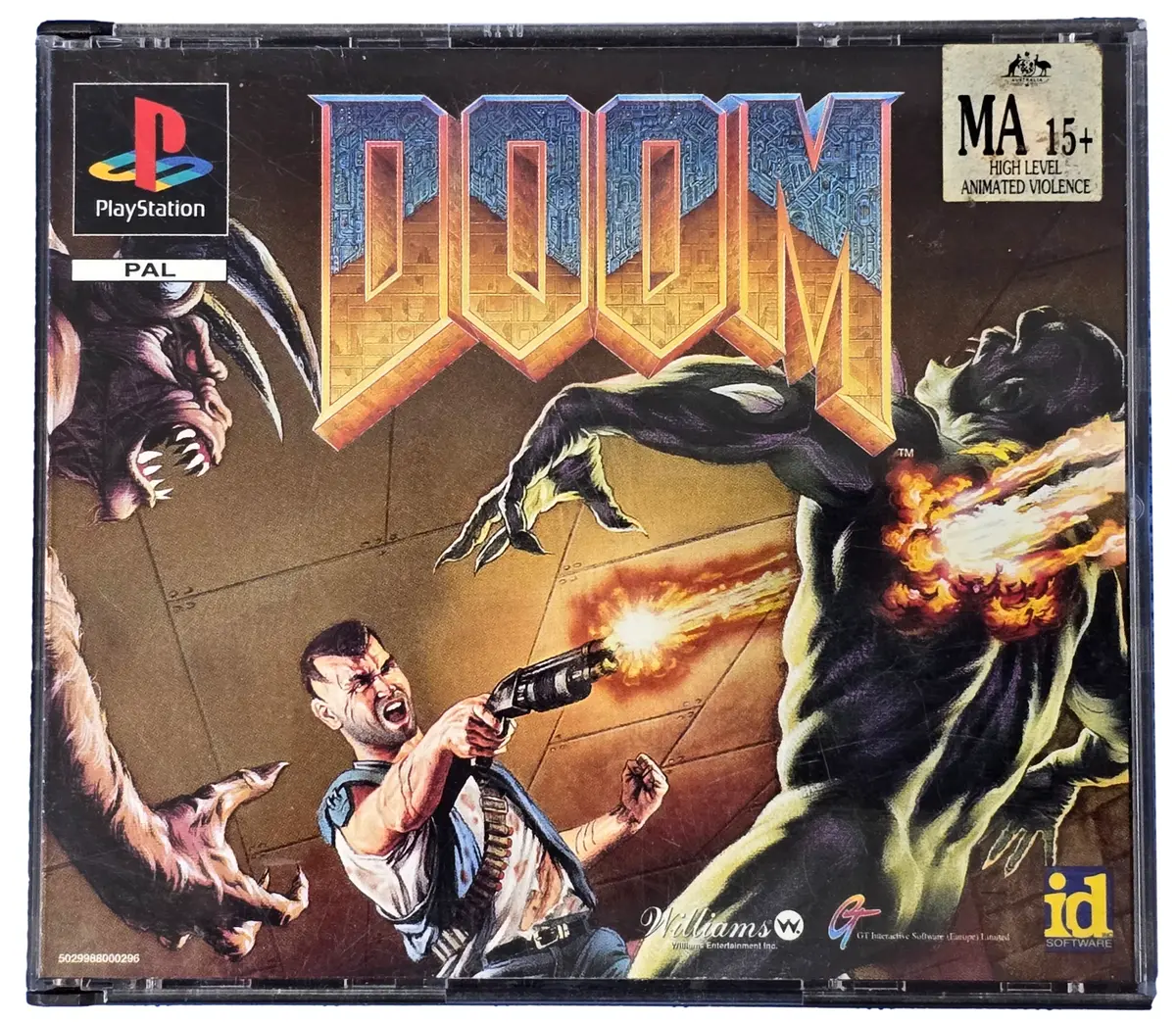 Doom Ps1 Ps2 Ps3 Pal  *Complete* Playstation (Preowned) 1