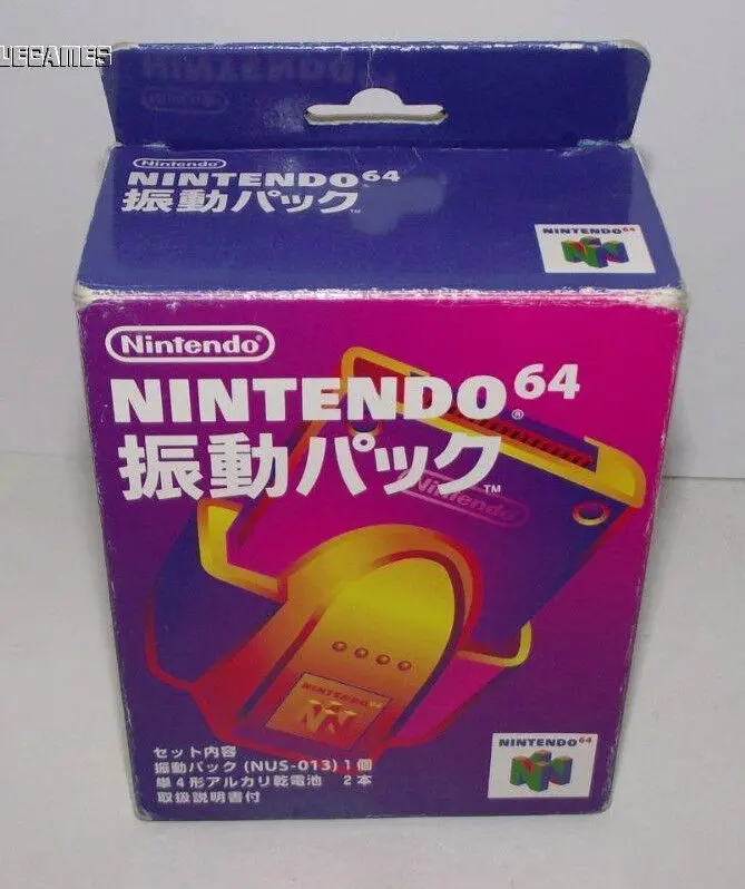 Genuine Nintendo 64 N64 Boxed Rumble Pak *Japan* (Preowned) 1