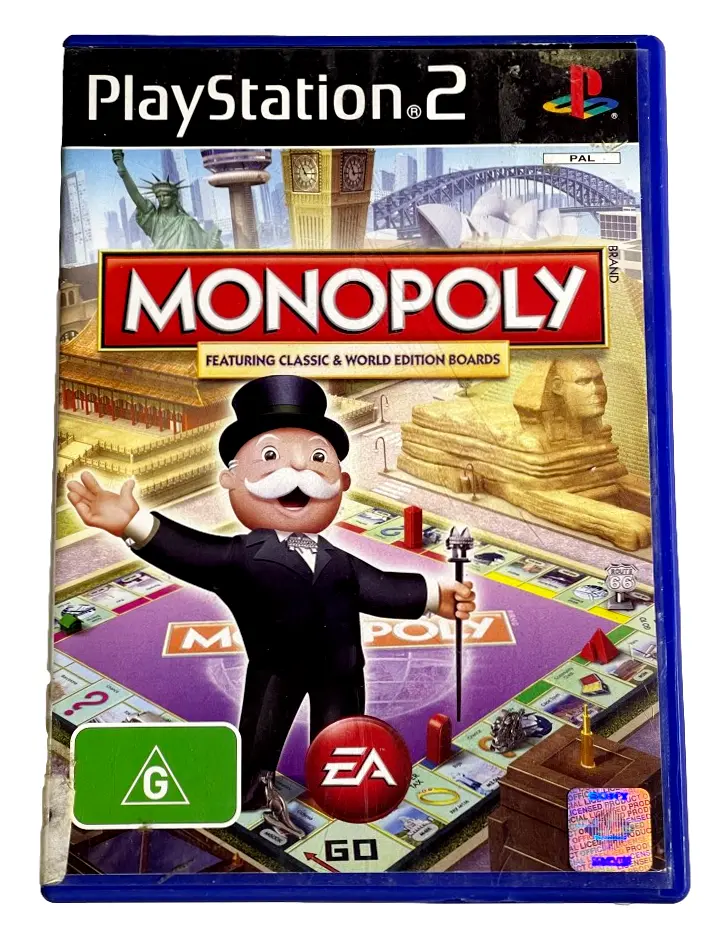 Monopoly Ps2 Pal *Complete* (Preowned) 1