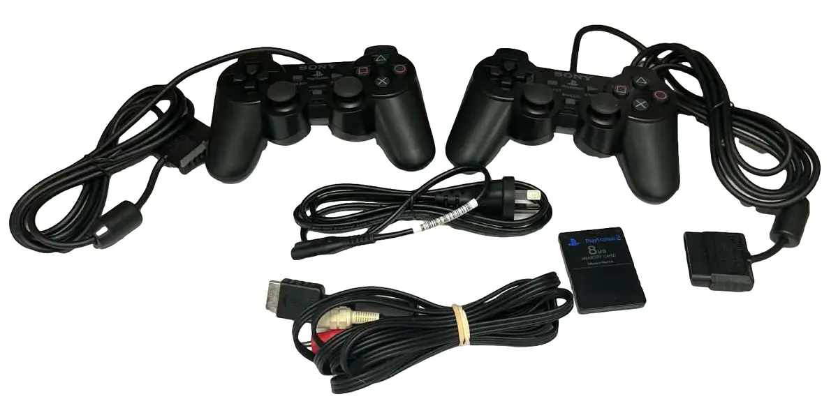 Playstation Accessory Pack Ps2 Playstation Power Av Controllers Memory Card (Preowned) 1