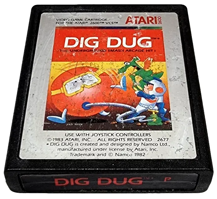 Dig Dug Atari 2600 *Cartridge Only* (Preowned) 1