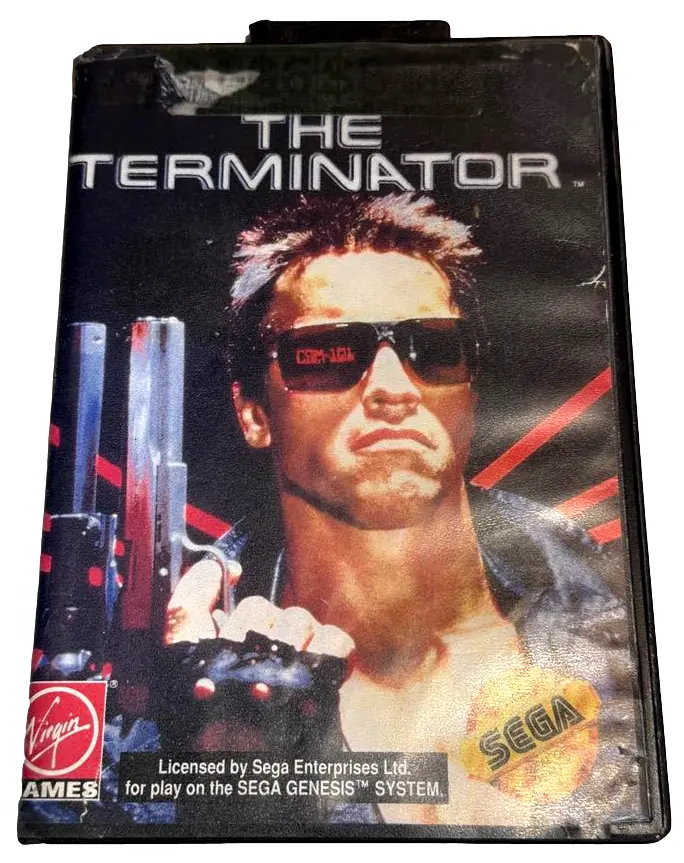 The Terminator Sega Mega Drive *No Manual* Genesis Ex Rental (Preowned) 1