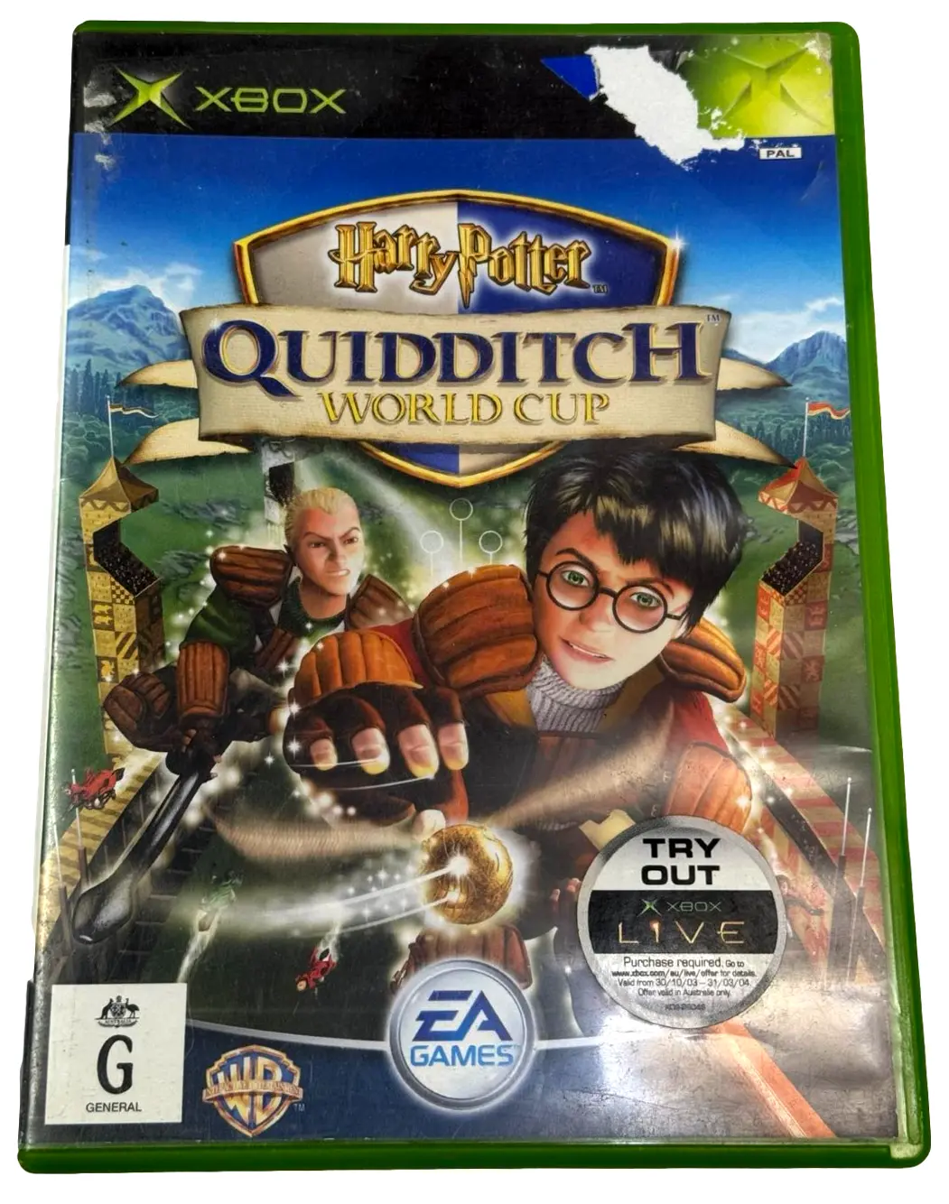 Harry Potter Quidditch World Cup Xbox Original Pal *Ex Rental* 1