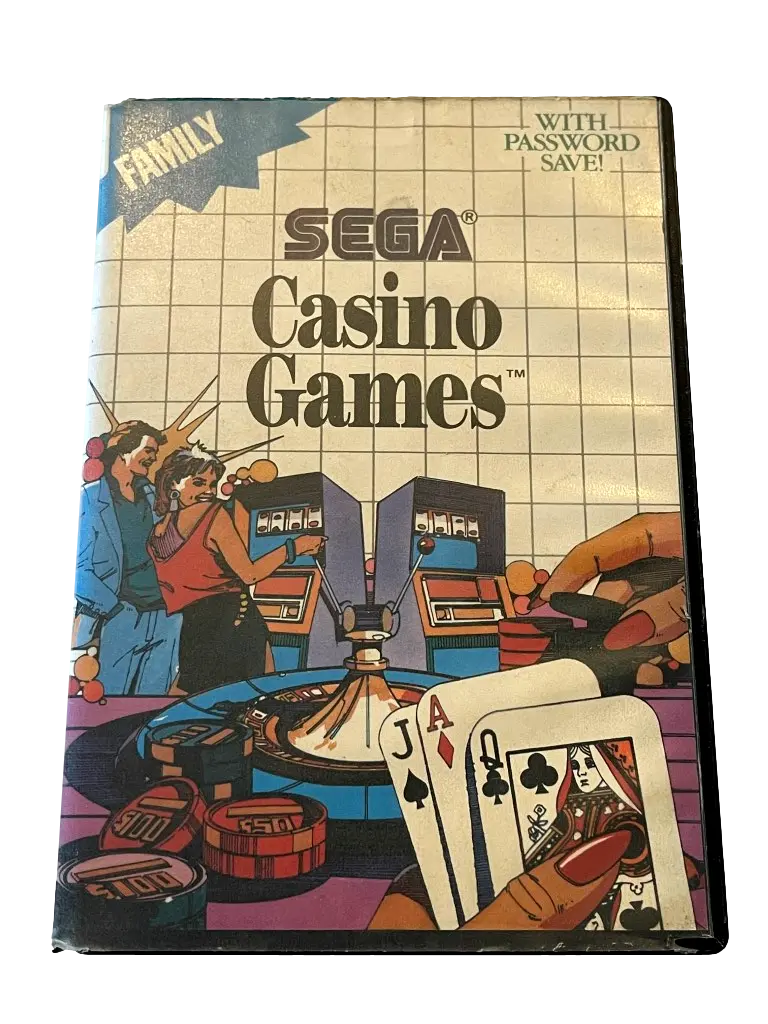 Casino Games Sega Master System *No Manual* (Pre-Owned) 1