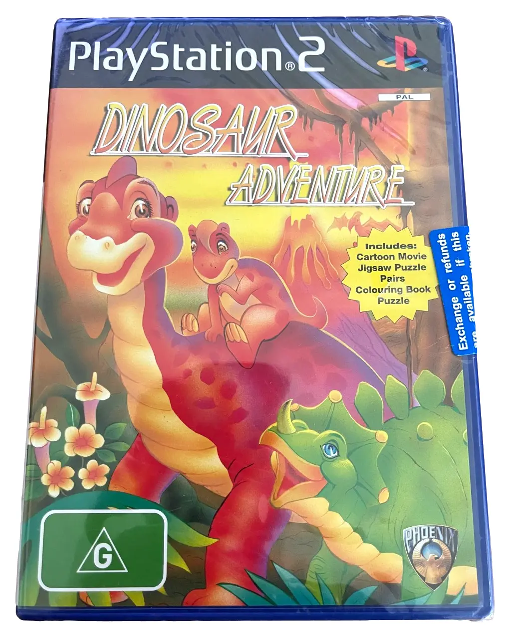 Dinosaur Adventure Sony Ps2 Pal *New Sealed* 1