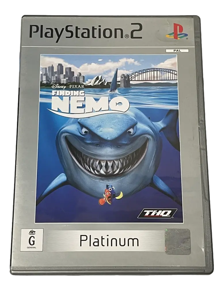 Finding Nemo Ps2 (Platinum) Pal *No Manual* (Preowned) 1