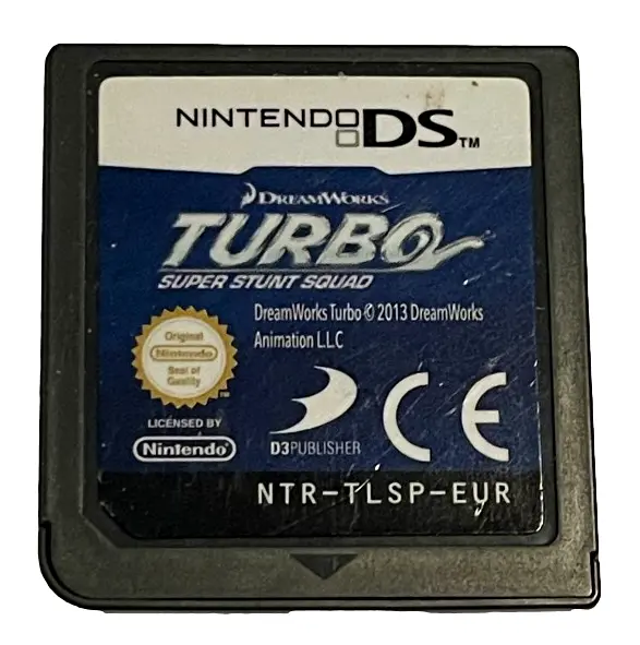 Turbo Super Stunt Squad Nintendo Ds 2Ds 3Ds Game *Cartridge Only* (Preowned) 1