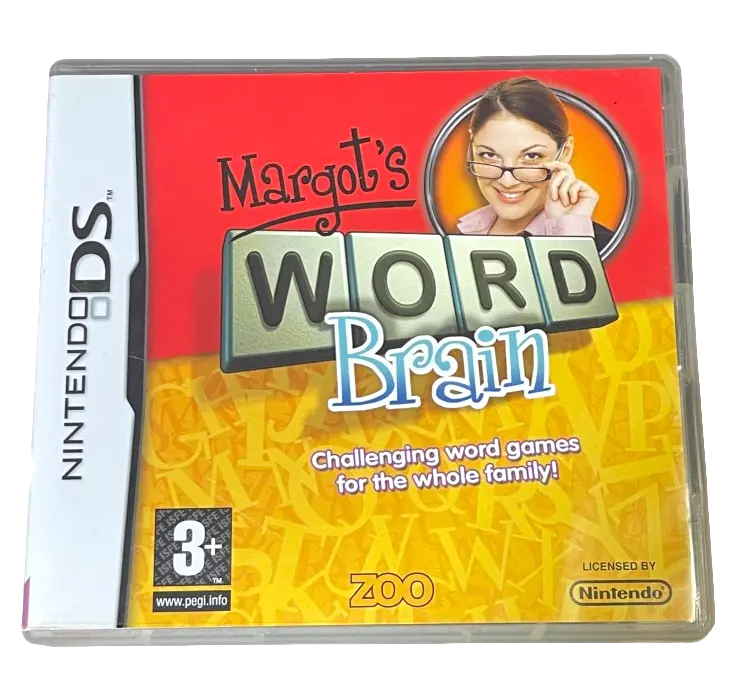 Margot's Word Brain Nintendo Ds 2Ds 3Ds Game *Complete* (Pre-Owned) 1