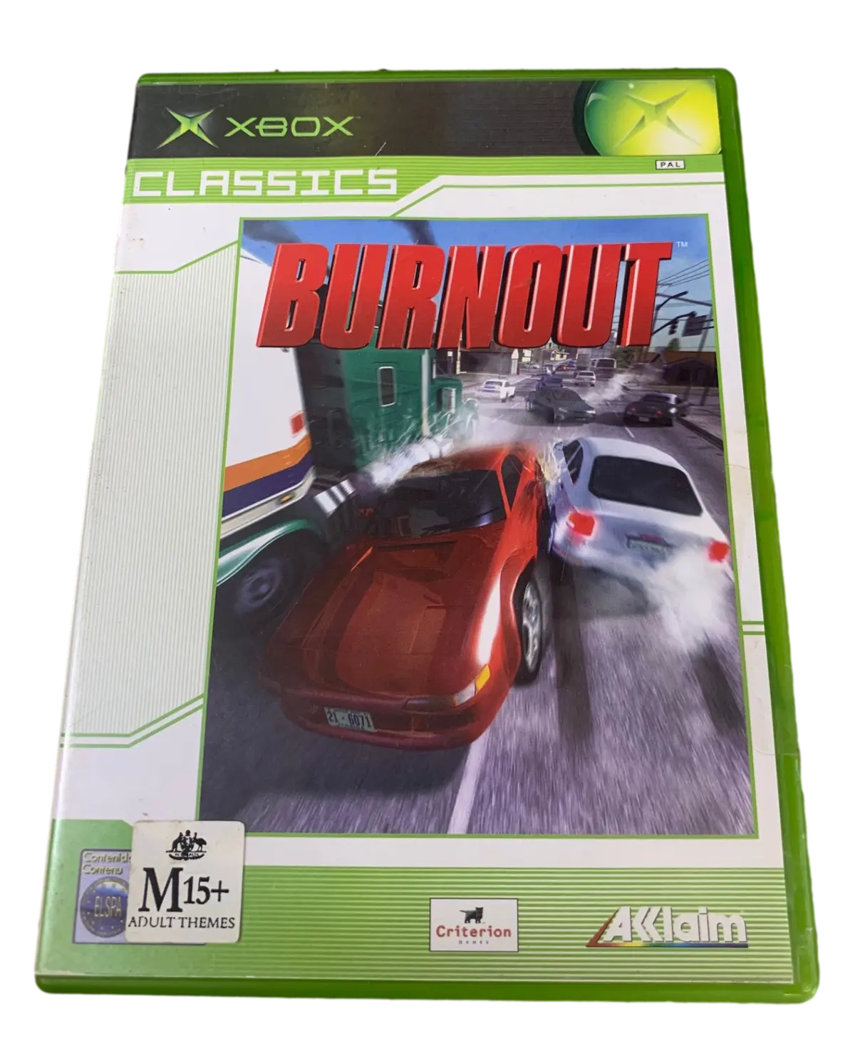Burnout Xbox Original Pal *Complete* Classics (Pre-Owned) 1