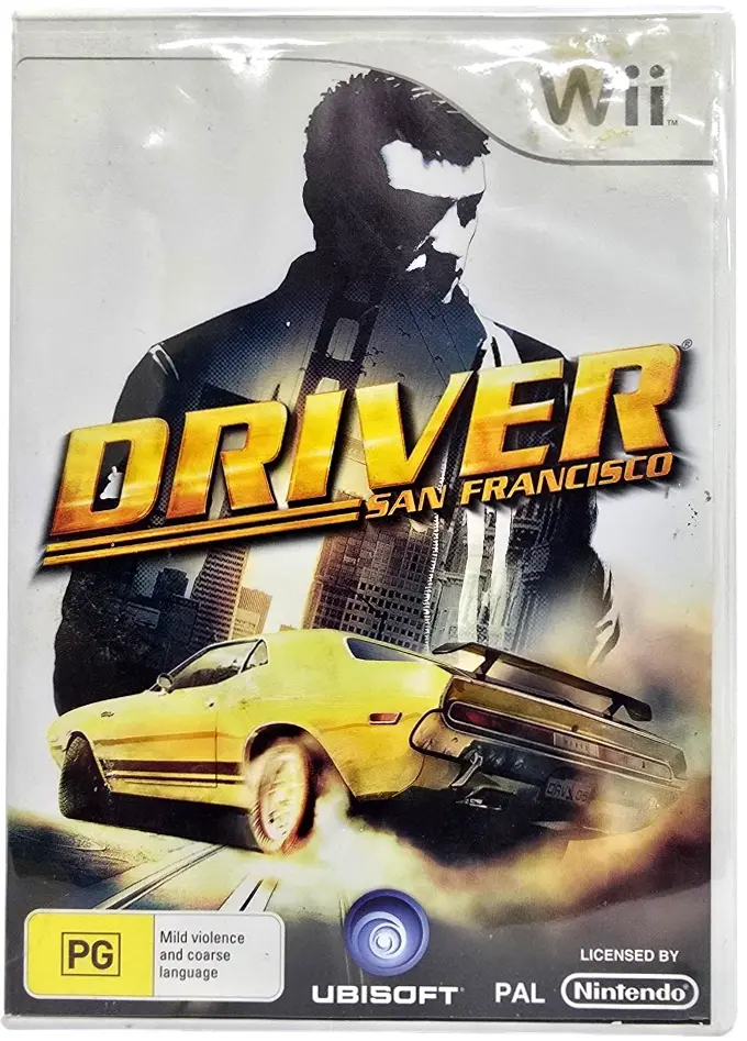 Driver San Francisco Nintendo Wii Pal *No Manual*  (Preowned) 1