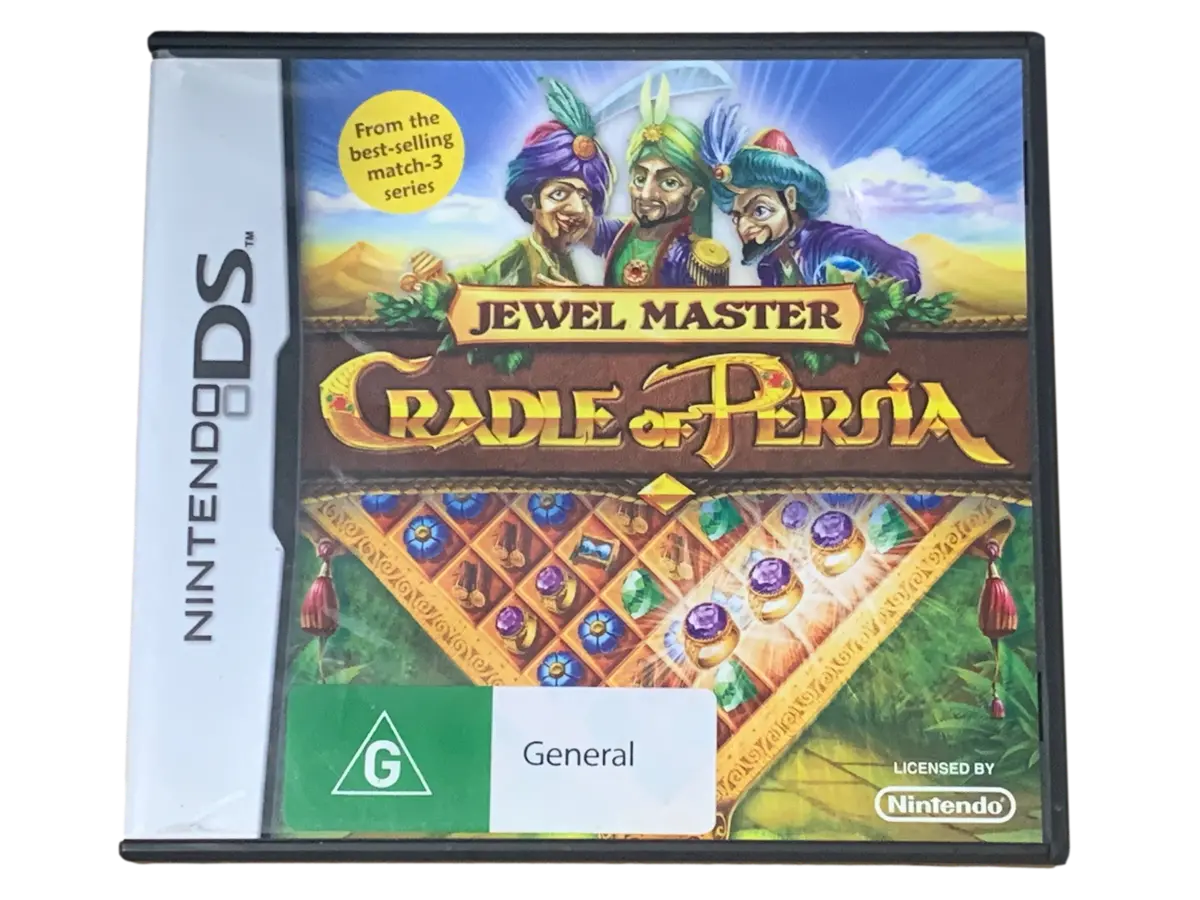 Jewel Master Cradle Of Persia Ds 2Ds 3Ds Game *Complete* (Pre-Owned) 1