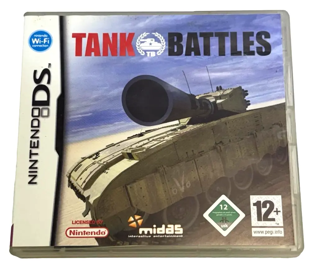 Tank Battles Nintendo Ds 2Ds 3Ds Game *Complete* (Preowned) 1