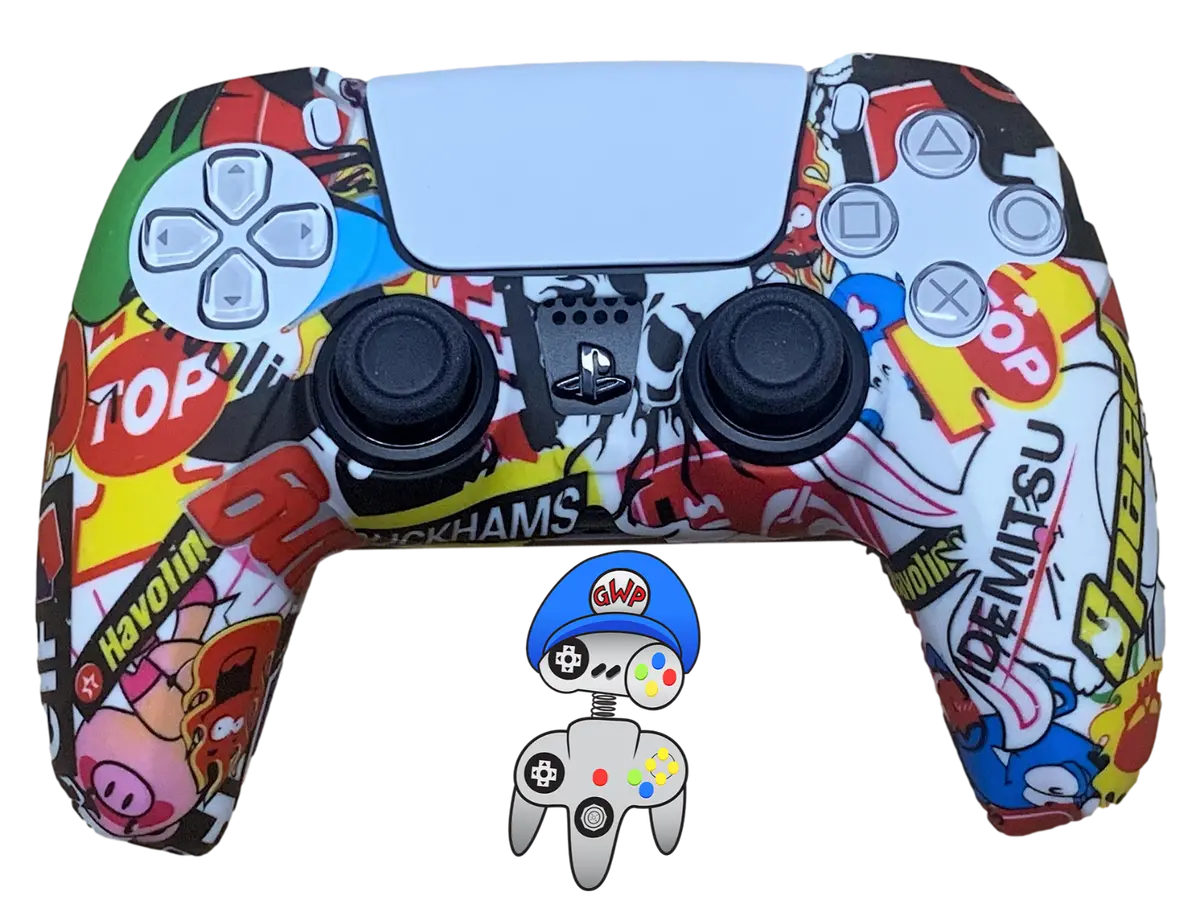 Silicone Cover For Ps5 Controller Case Skin  Moto 1