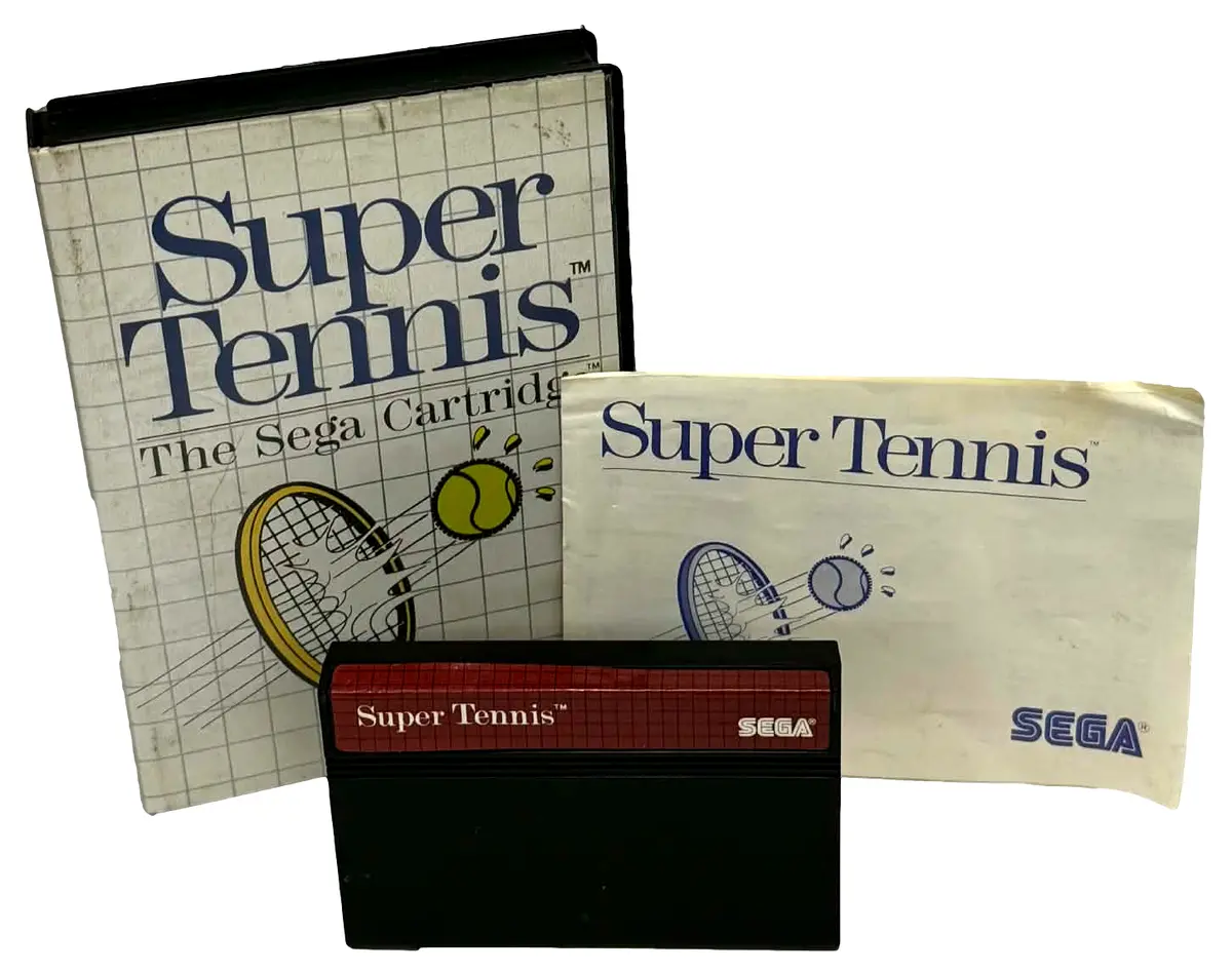 Super Tennis Sega Master System *Complete* #3 (Preowned) 1