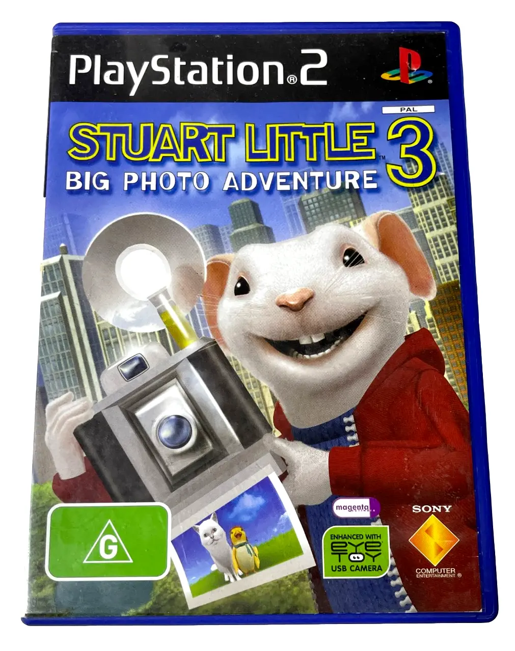 Stuart Little 3 Big Photo Adventure Sony Ps2 Pal *Complete* (Preowned) 1