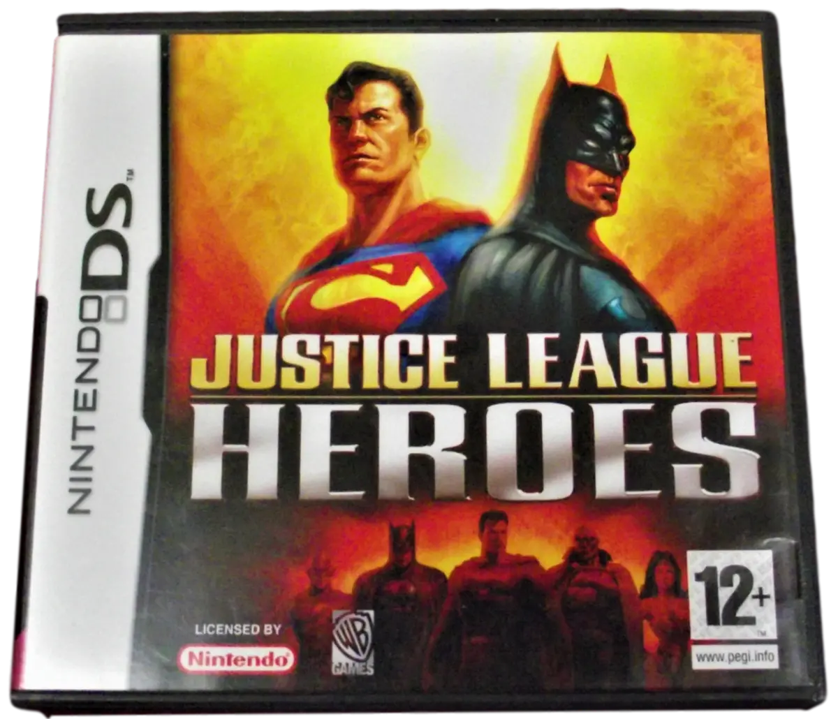 Justice League Heroes Ds Ds 2Ds 3Ds Game *No Manual* (Pre-Owned) 1