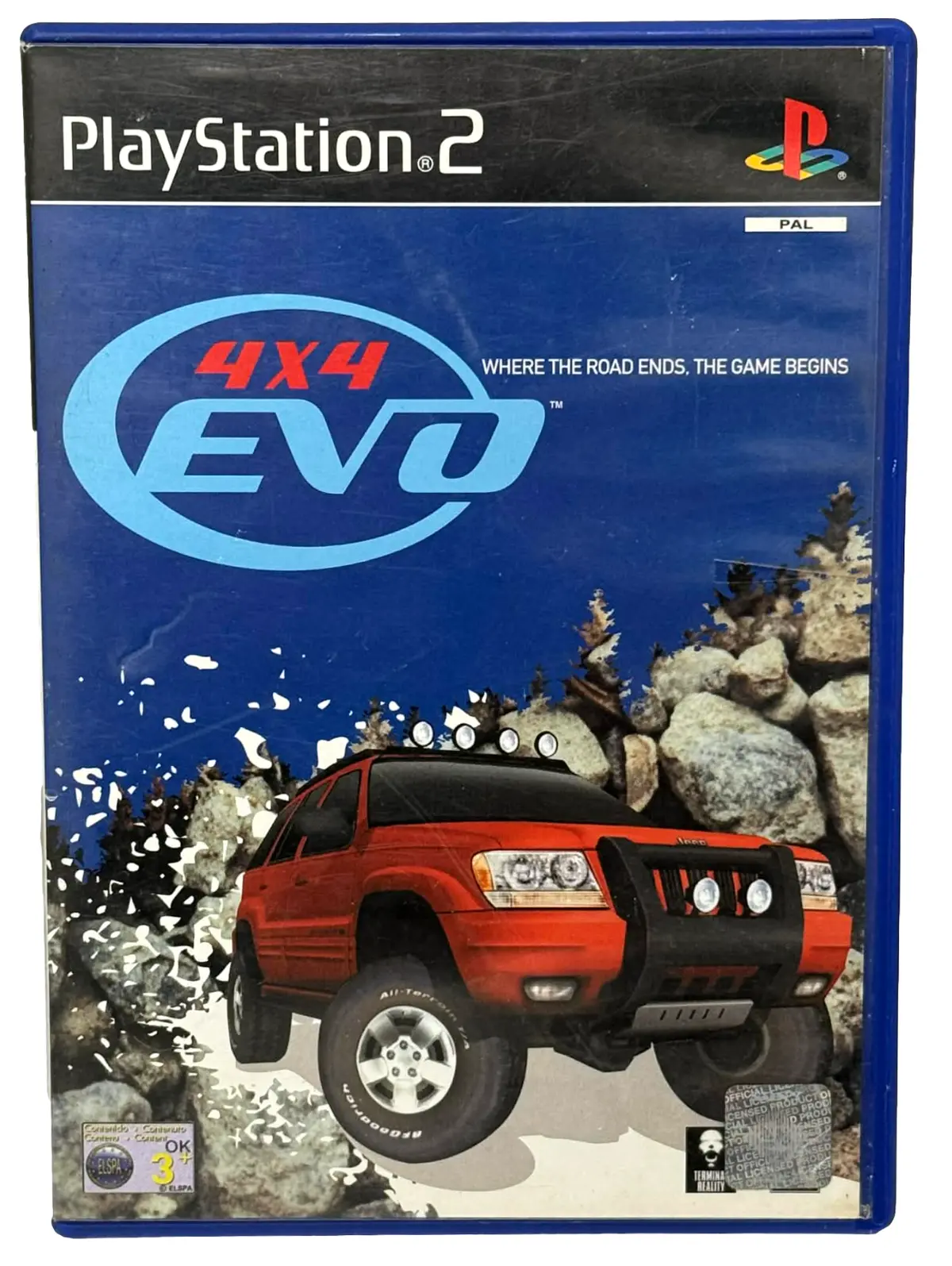 4 X 4 Evolution Ps2 Pal *Complete* (Preowned) 1