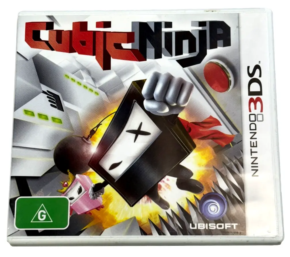 Cubic Ninja Nintendo 3Ds 2Ds Game *Complete* (Preowned) 1