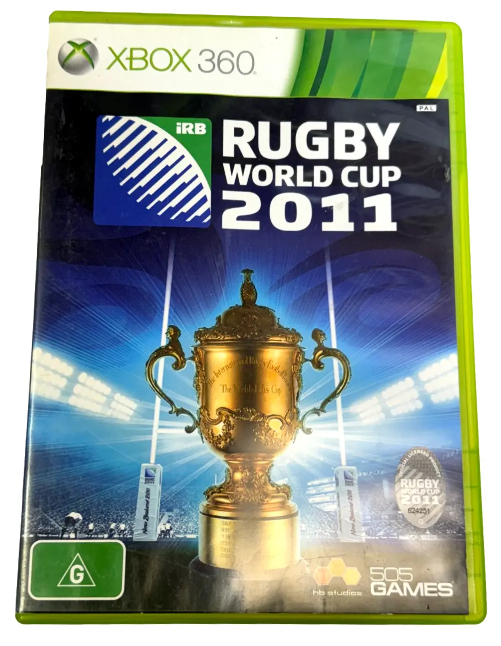Irb Rugby World Cup 2011 Xbox 360 Pal Xbox360 (Preowned) 1