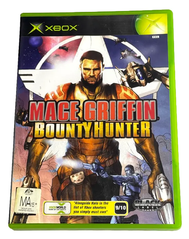 Mace Griffin Bounty Hunter Xbox Original Pal *Complete* (Preowned) 1