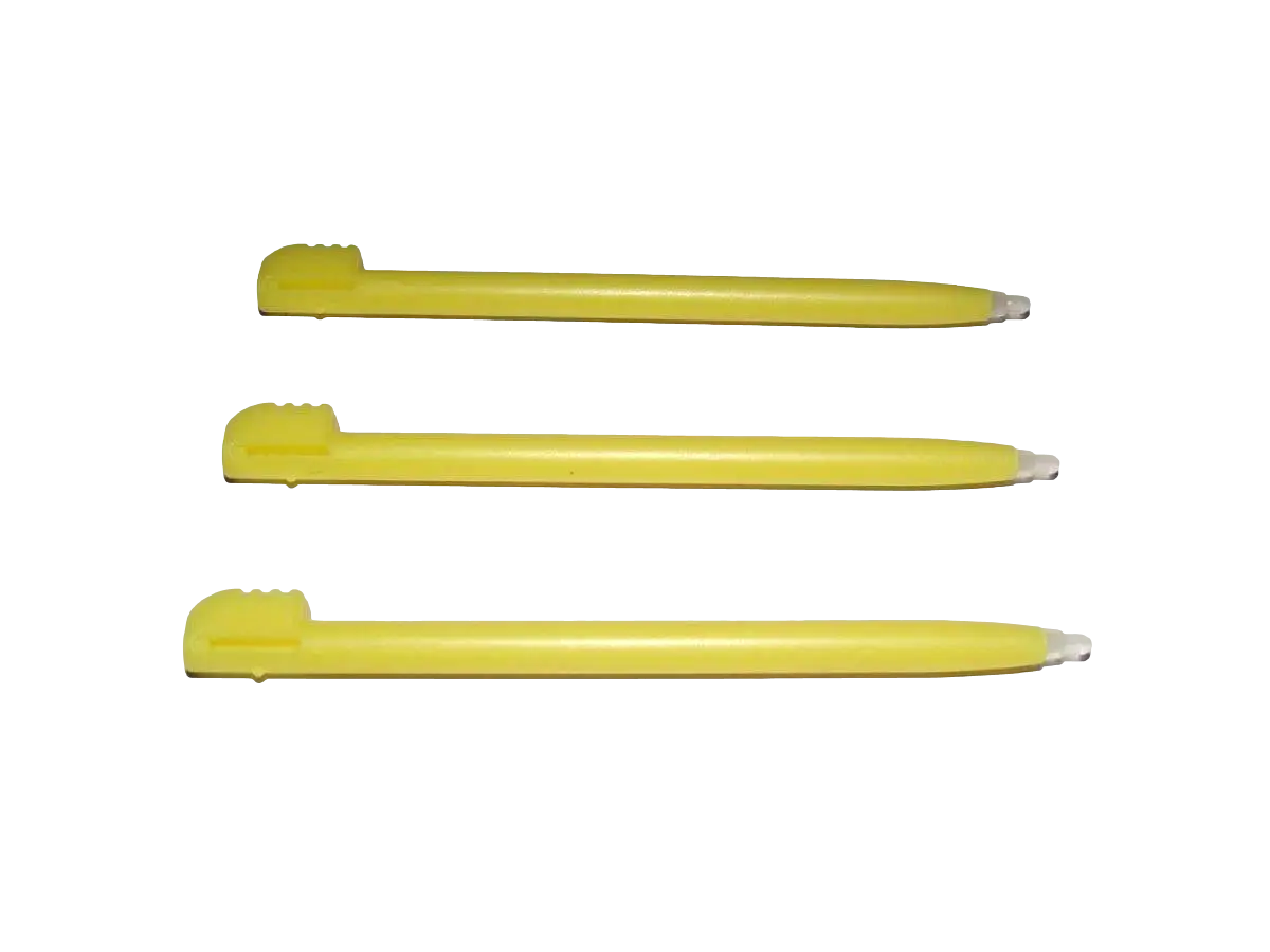 3 X Yellow Touch Screen Stylus Nintendo Ds Lite 1