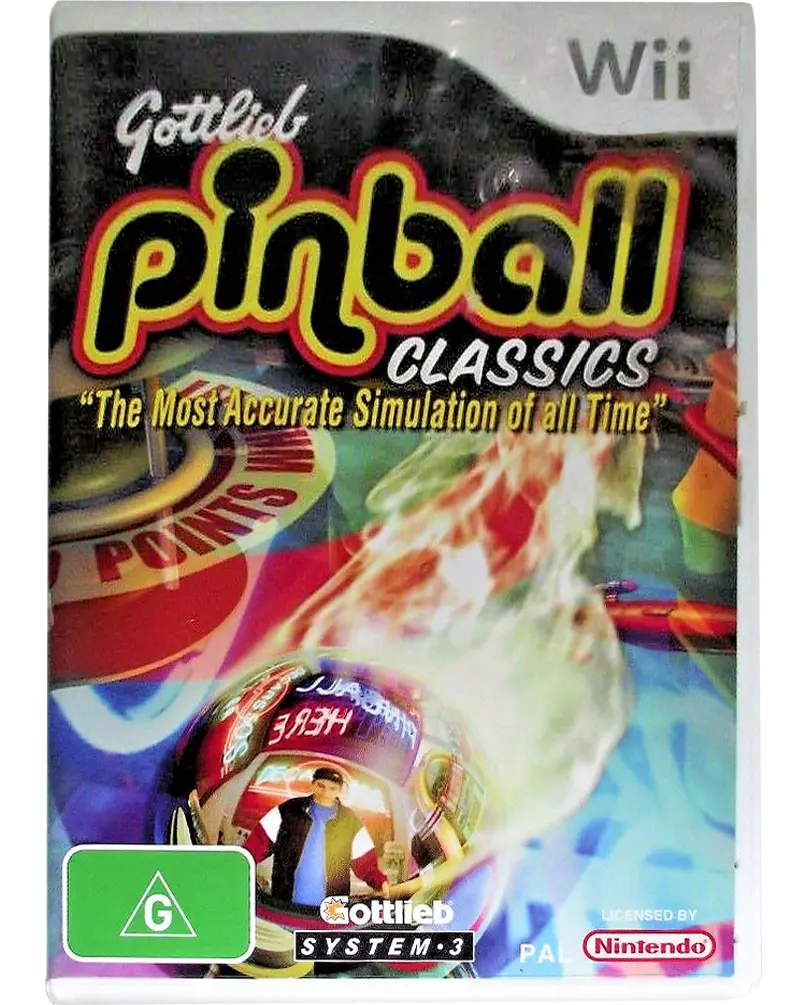 Gottlieb Pinball Classics Nintendo Wii Pal *Complete* (Pre-Owned) 1