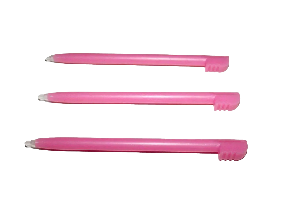 3 X Pink Touch Screen Stylus Nintendo Ds Lite 1